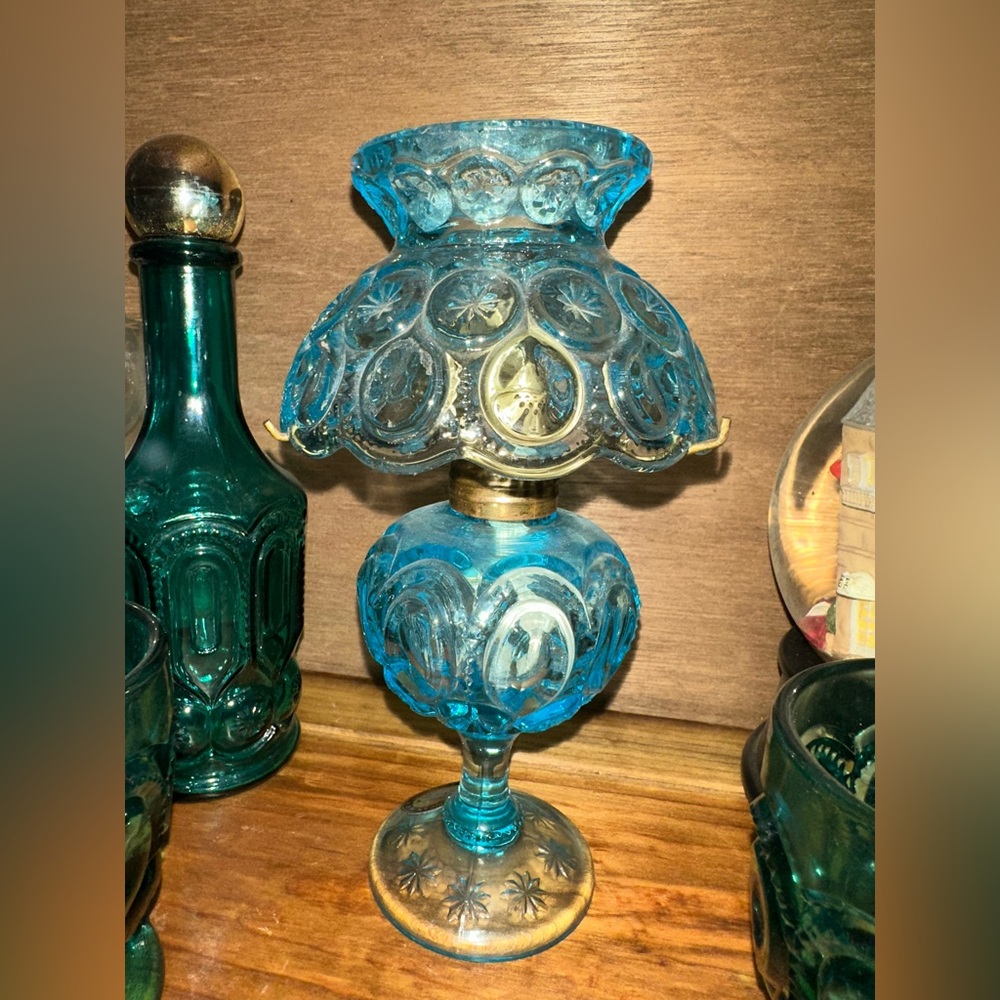 Blue Decorative Accent Vase